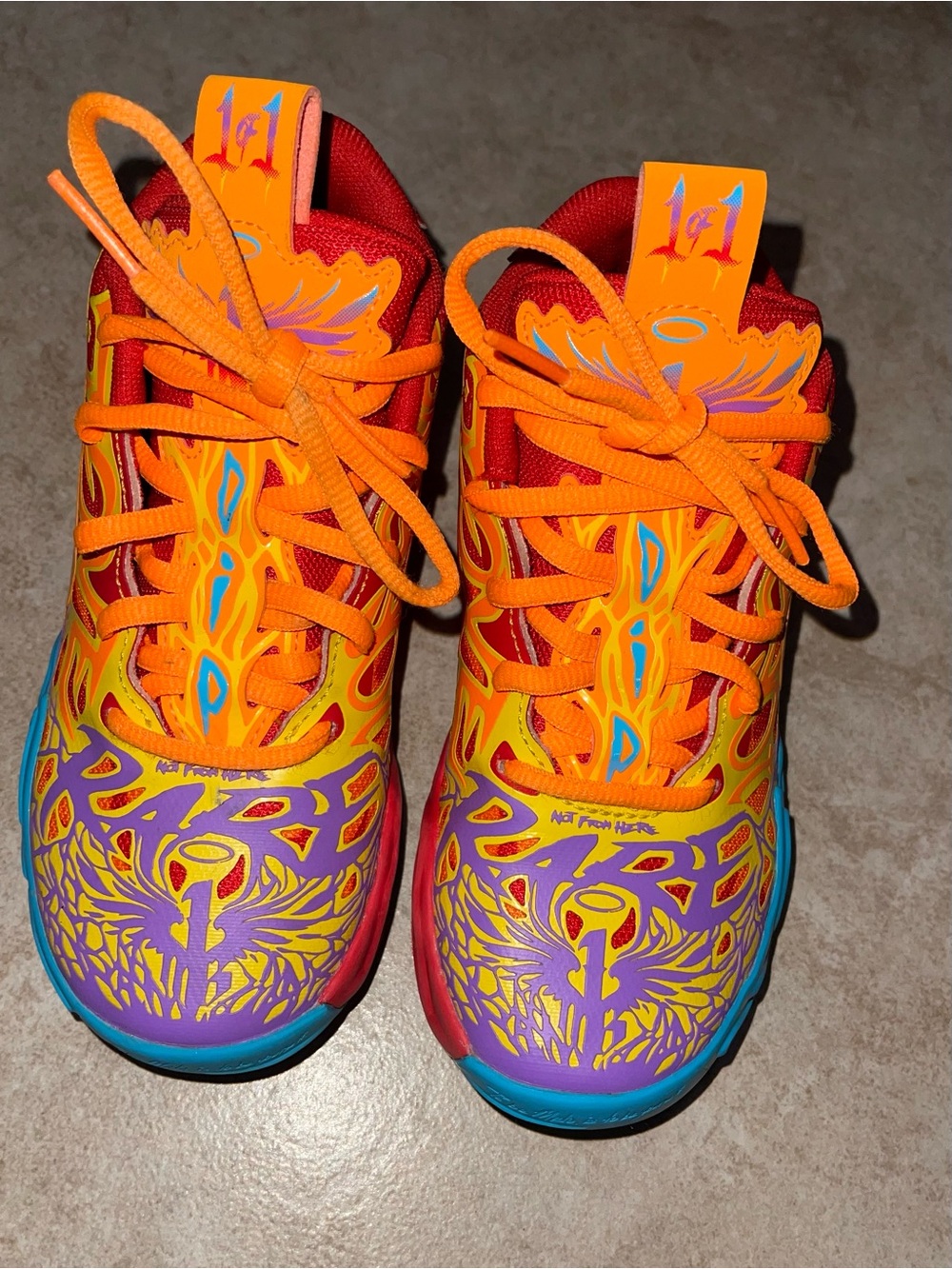 Puma x Lamelo Ball MB4 Phoenix Orange Multi-Color Shoes
